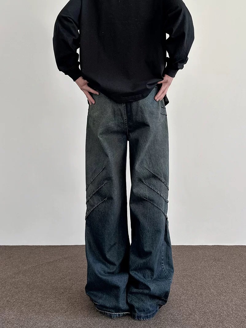 “dirtyfit Jeans: Customised High-Tech Water Wash, Cosmopolitan Style, Blue, S-XXXL” - 图片 5