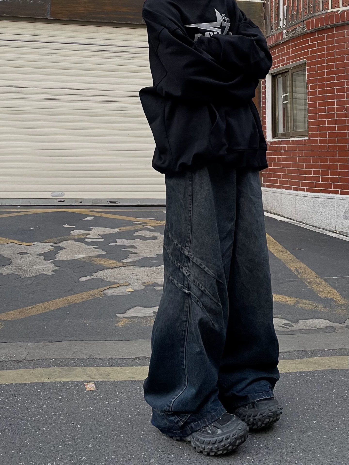 “dirtyfit Jeans: Customised High-Tech Water Wash, Cosmopolitan Style, Blue, S-XXXL” - 图片 3