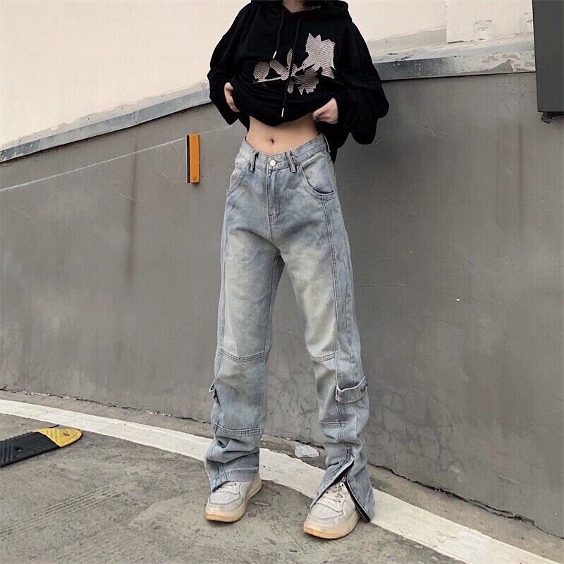 “Rectangular Style Unisex Pants in Blue, All Sizes S-XXXL, Four-Season Wear” - 图片 6