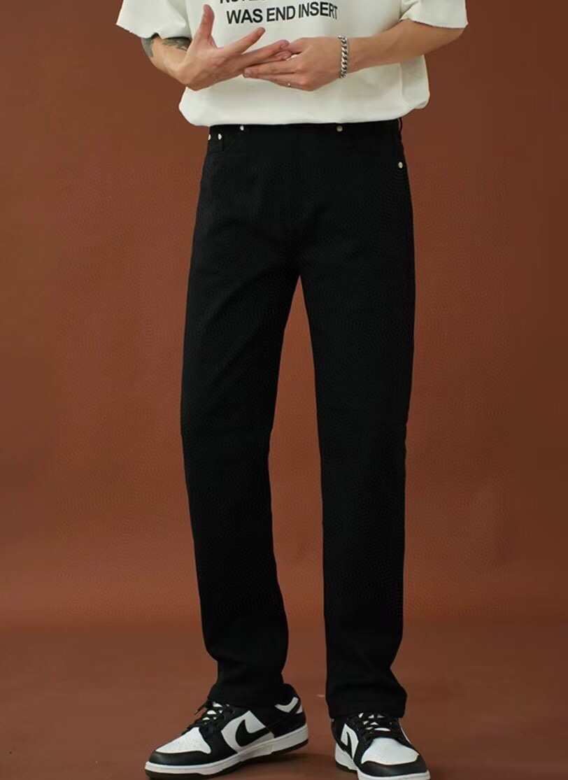 Stylish Khmer-Style Shorts for All Sizes: XK3157, 150 Feet, Black & White. - 图片 6