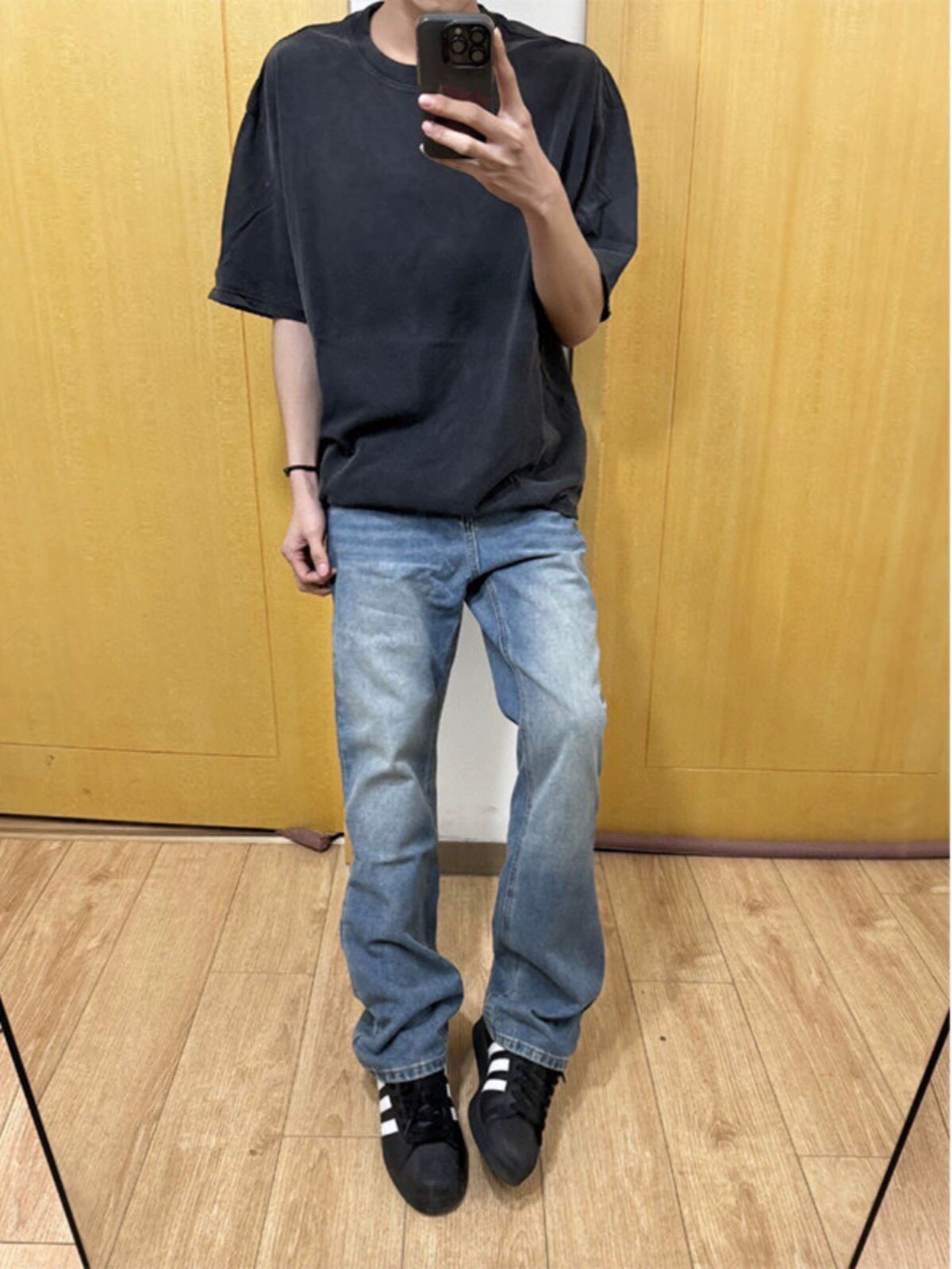 Vintage-Style Long-Barrel Jeans: Retro Modén Accents, Easy Street Fashion, Various Sizes. - 图片 9