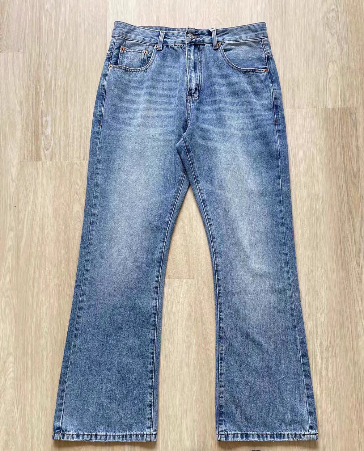 Vintage-Style Long-Barrel Jeans: Retro Modén Accents, Easy Street Fashion, Various Sizes. - 图片 8
