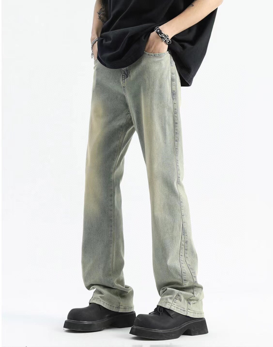 150 Gills High Street Jeans: Radiant, Purified, & Scrawny – Sizes S-XXXL, Various Colors - 图片 6