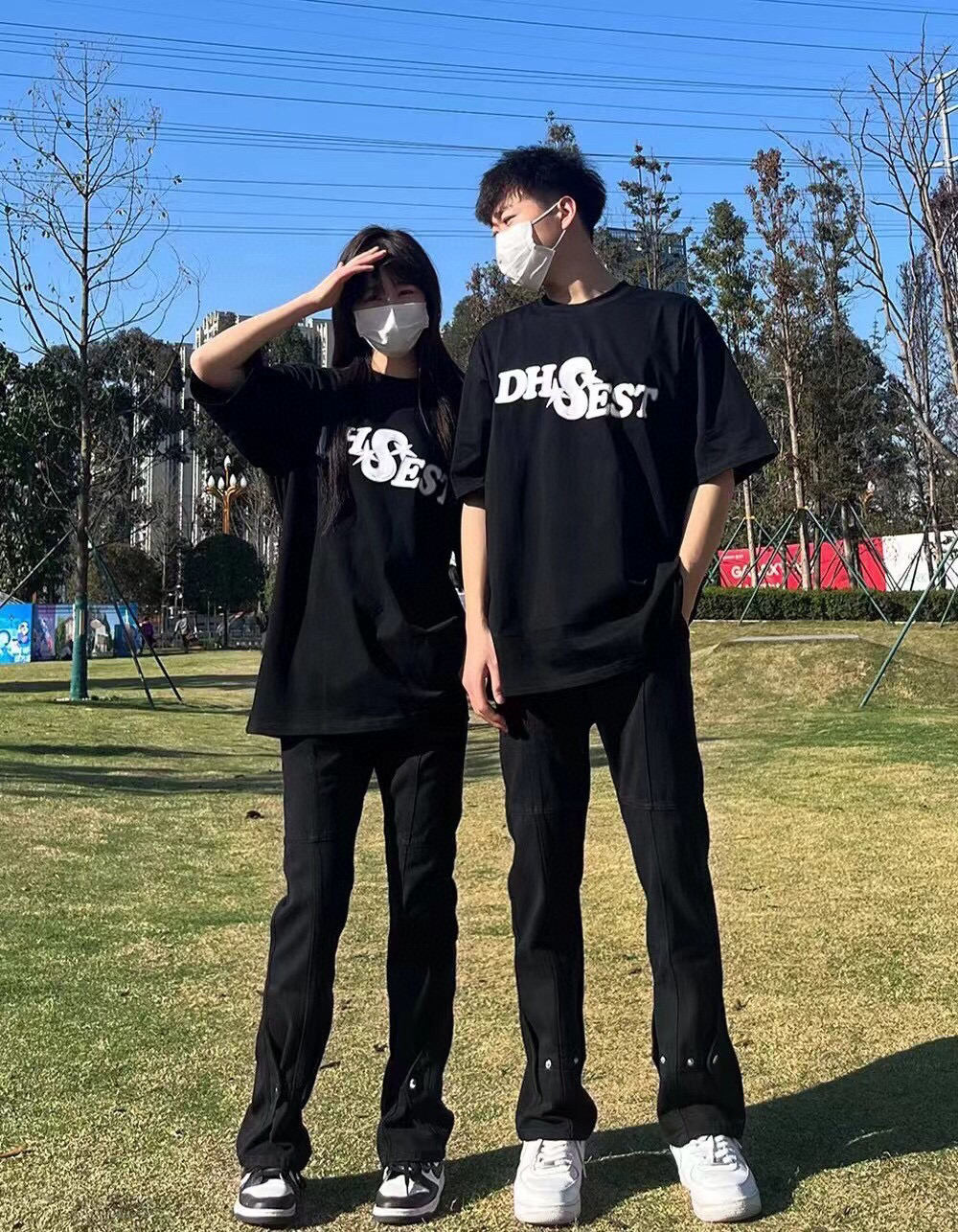 FOG High Street Tweeded Pants: Comfortable, Stylish, Versatile in Black & White, Sizes S-XXXL - 图片 9
