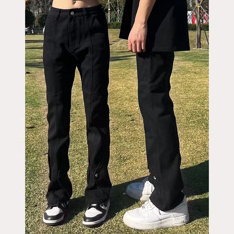 FOG High Street Tweeded Pants: Comfortable, Stylish, Versatile in Black & White, Sizes S-XXXL