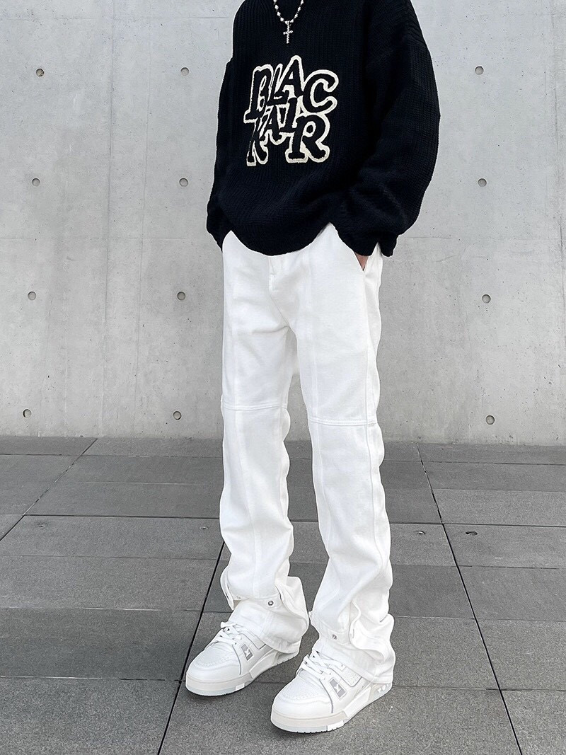 FOG High Street Tweeded Pants: Versatile, Comfortable, and Stylish in Black & White