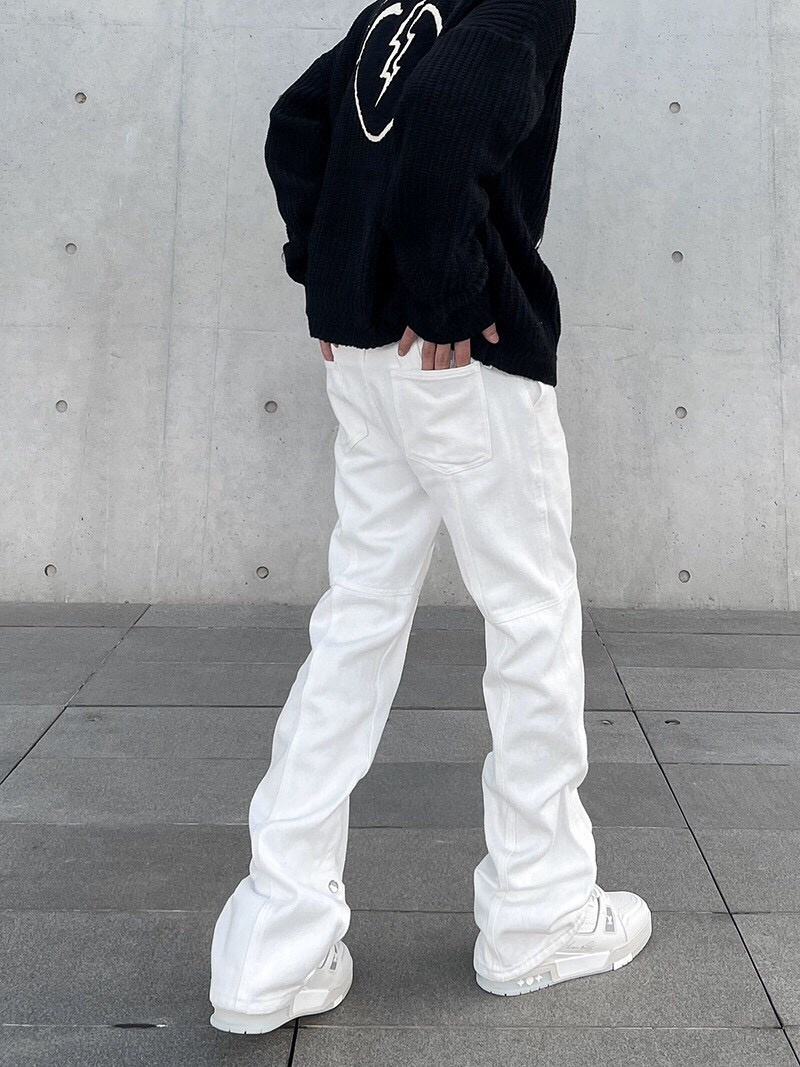 FOG High Street Tweeded Pants: Versatile, Comfortable, and Stylish in Black & White - 图片 2
