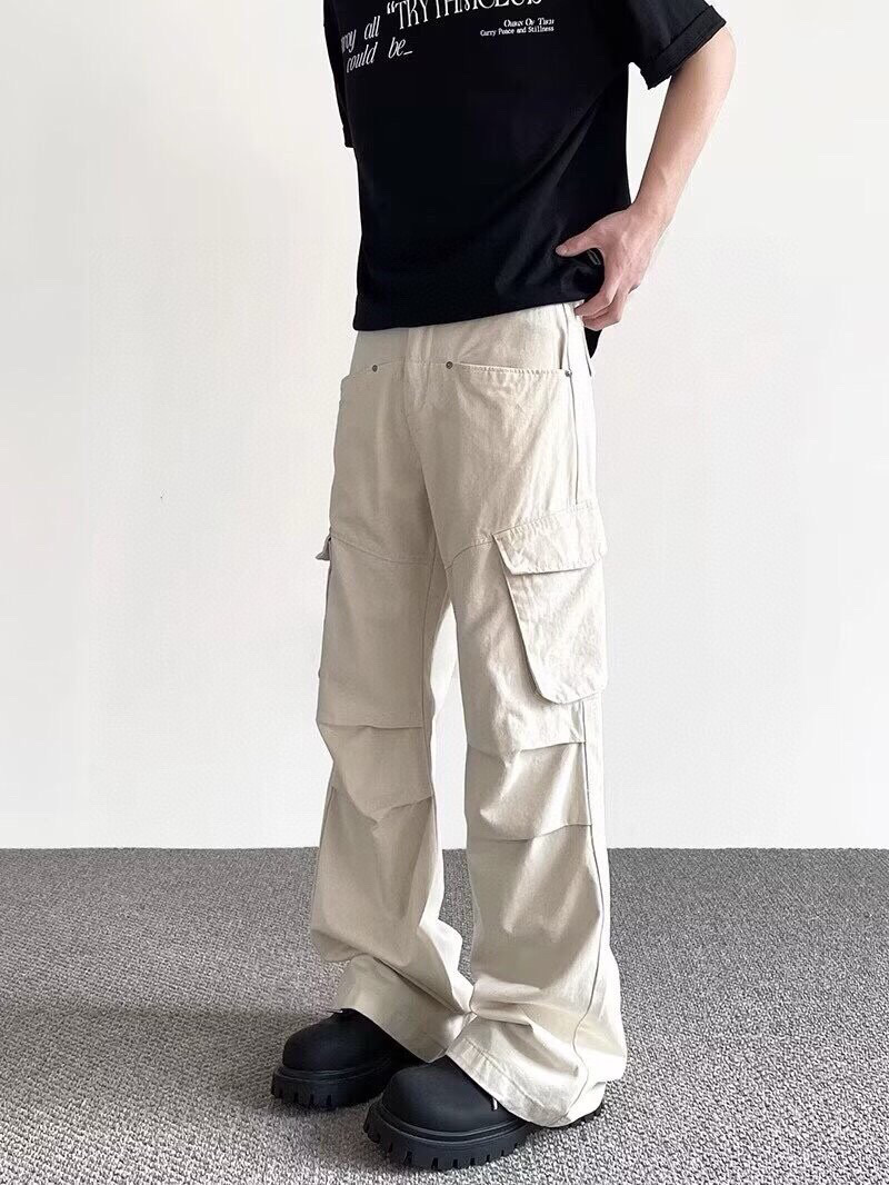 Almond-Colored Pants for Men and Women in Various Sizes, Perfect for All Seasons - 图片 6