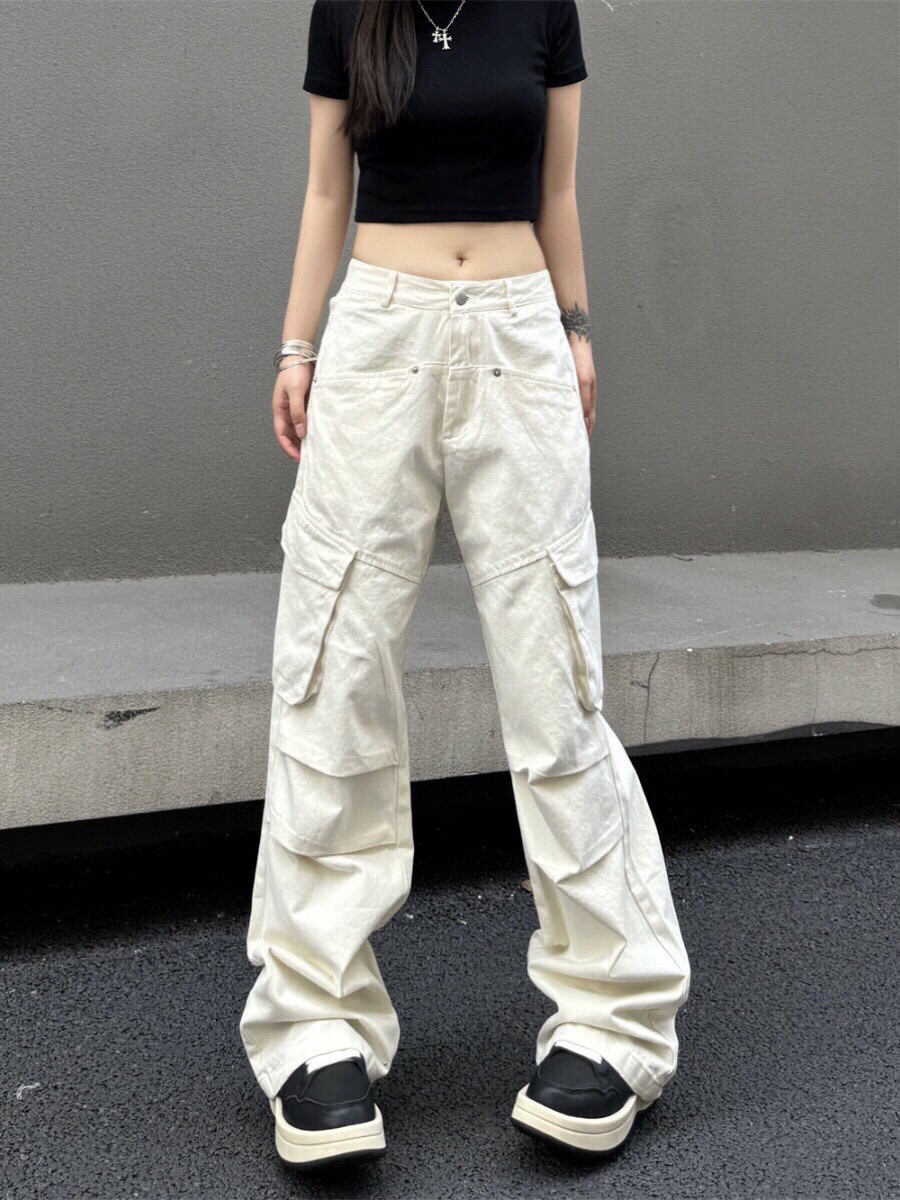 Almond-Colored Pants for Men and Women in Various Sizes, Perfect for All Seasons - 图片 4