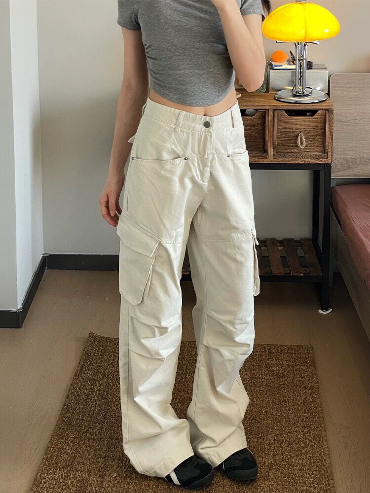 Almond-Colored Pants for Men and Women in Various Sizes, Perfect for All Seasons - 图片 3