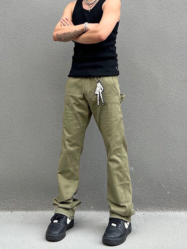 FOG Omega Street Lumber-Dresser: Summer Vibe, Army Green, Unisex Sizes, Classic Logo, Fine Craft. - 图片 4