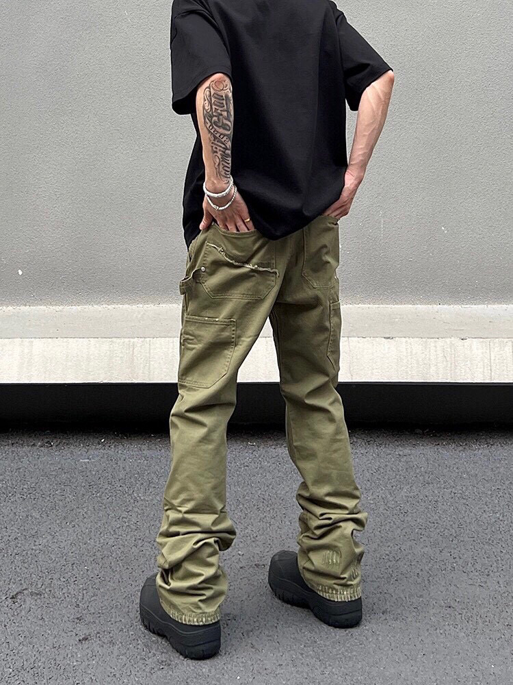 FOG Omega Street Lumber-Dresser: Summer Vibe, Army Green, Unisex Sizes, Classic Logo, Fine Craft. - 图片 8