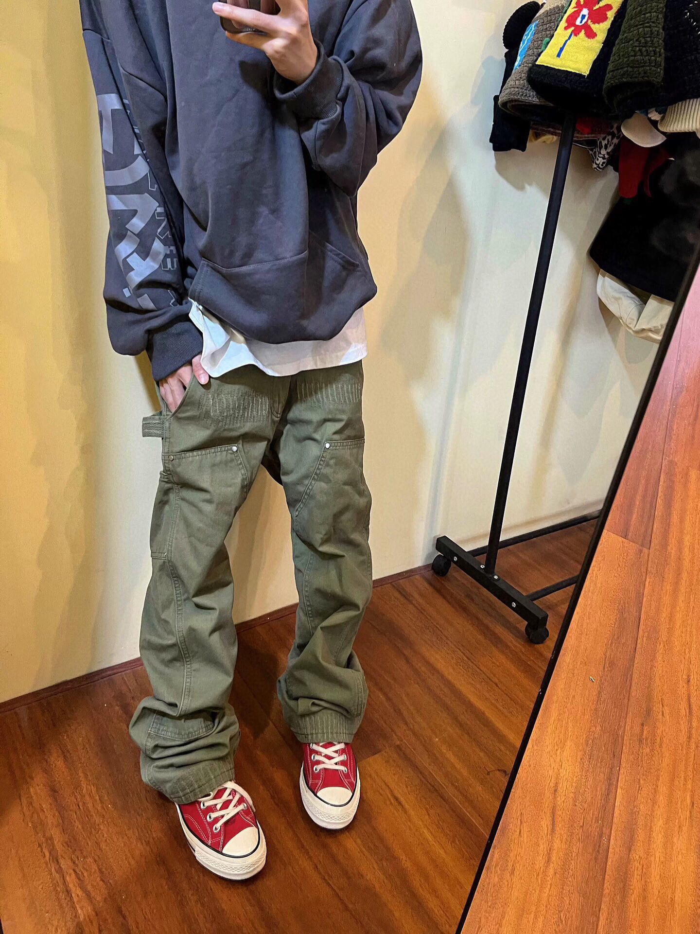 FOG Omega Street Lumber-Dresser: Summer Vibe, Army Green, Unisex Sizes, Classic Logo, Fine Craft.