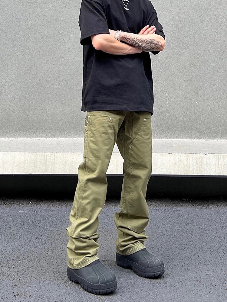 FOG Omega Street Lumber-Dresser: Summer Vibe, Army Green, Unisex Sizes, Classic Logo, Fine Craft. - 图片 7