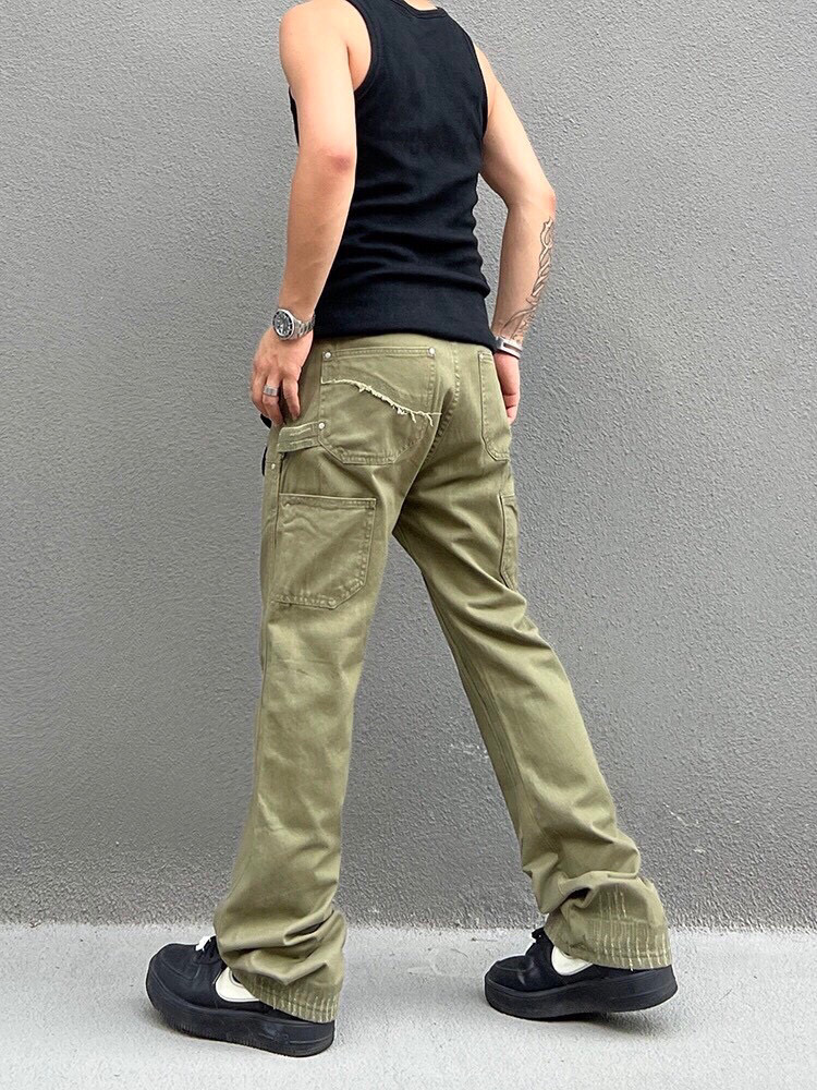 FOG Omega Street Lumber-Dresser: Summer Vibe, Army Green, Unisex Sizes, Classic Logo, Fine Craft. - 图片 5