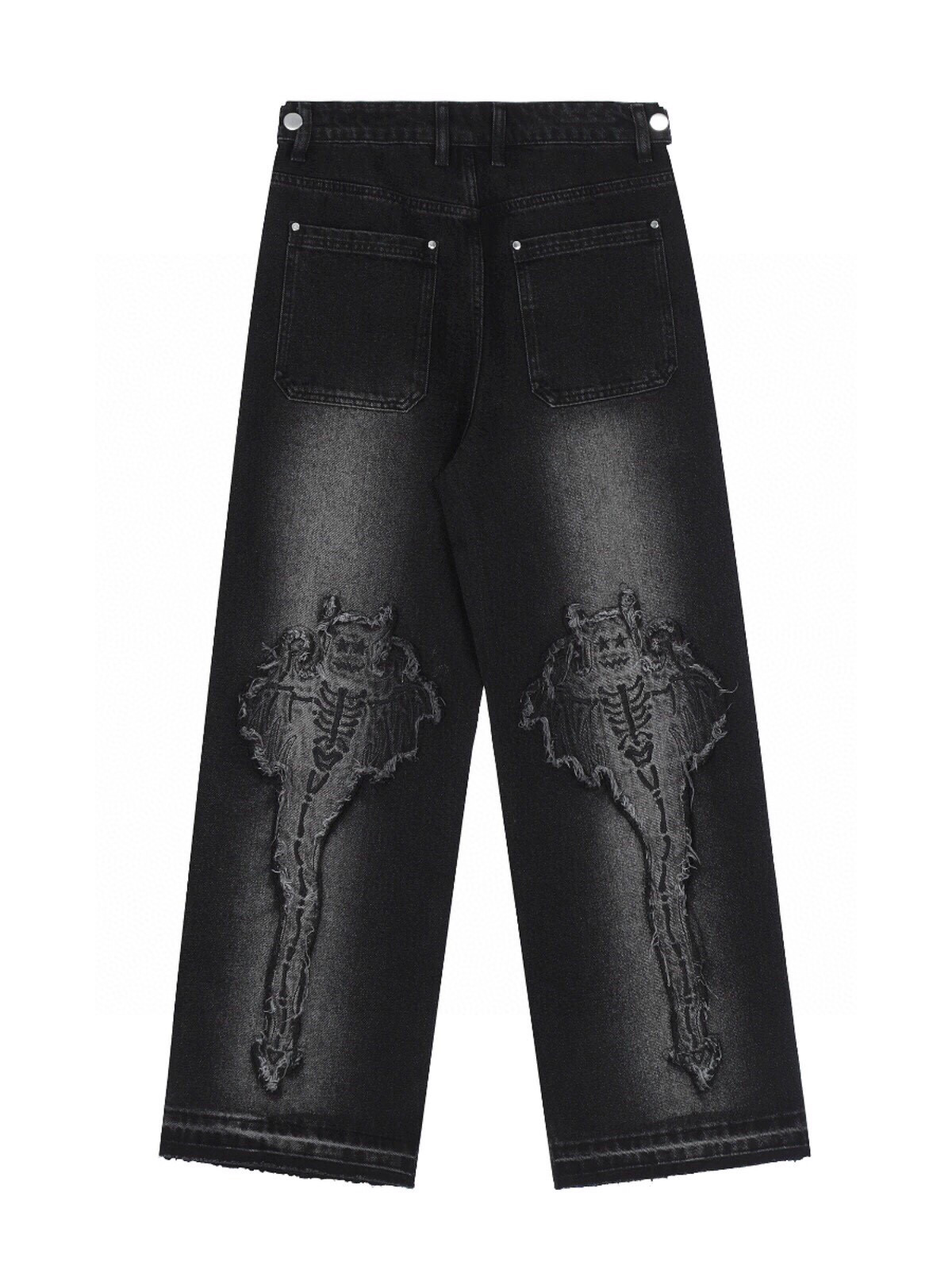 FOG Little Devil Jeans: Versatile Unisex Pants for All Sizes, Four Seasons - 图片 9