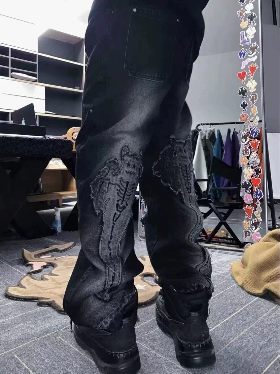 FOG Little Devil Jeans: Versatile Unisex Pants for All Sizes, Four Seasons - 图片 2