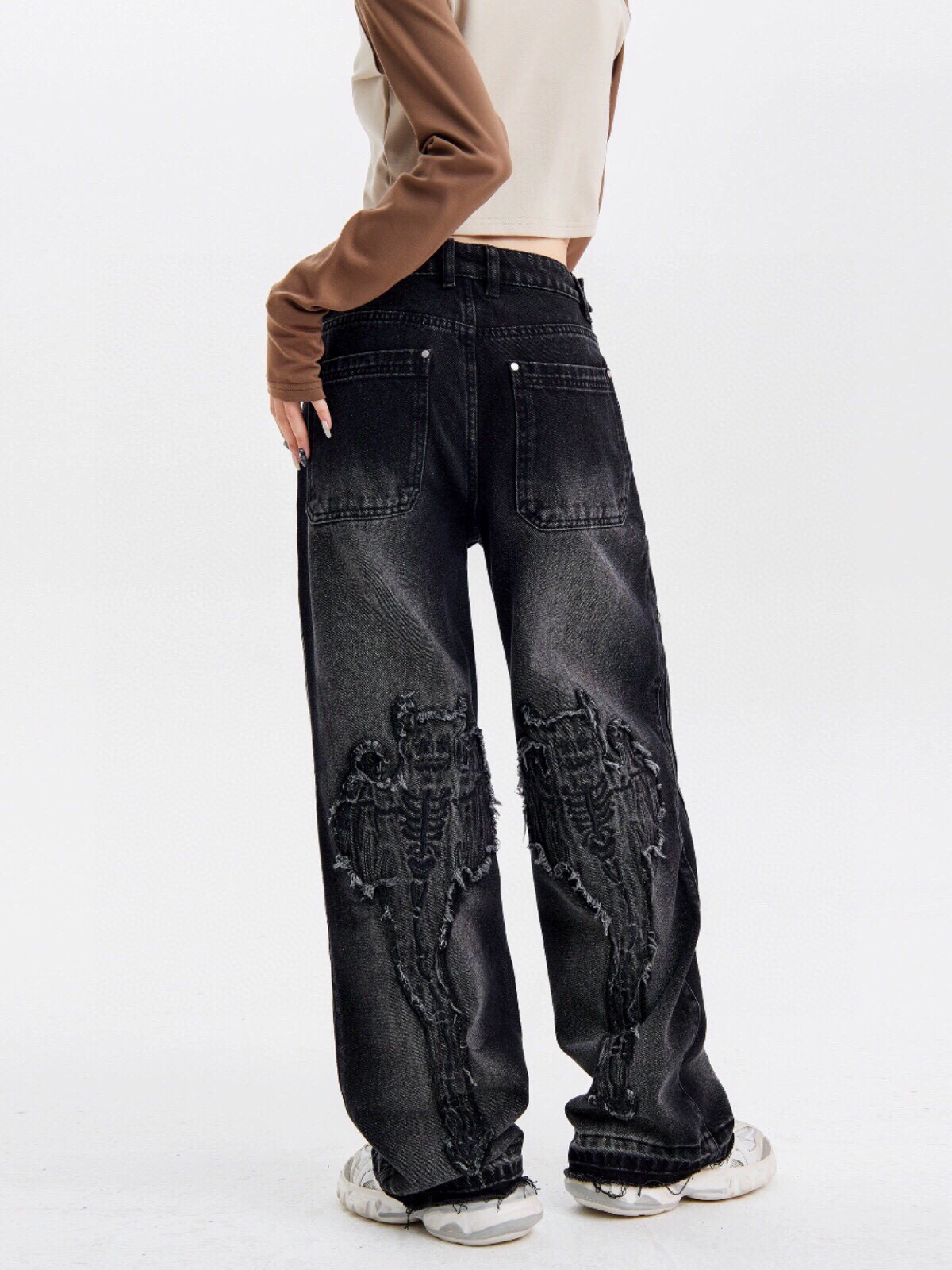 FOG Little Devil Jeans: Versatile Unisex Pants for All Sizes, Four Seasons - 图片 6
