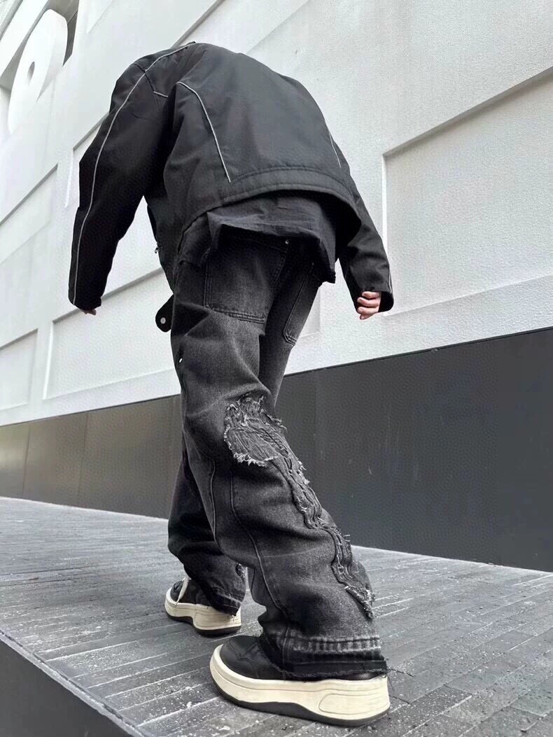 FOG Little Devil Jeans: Versatile Unisex Pants for All Sizes, Four Seasons - 图片 7