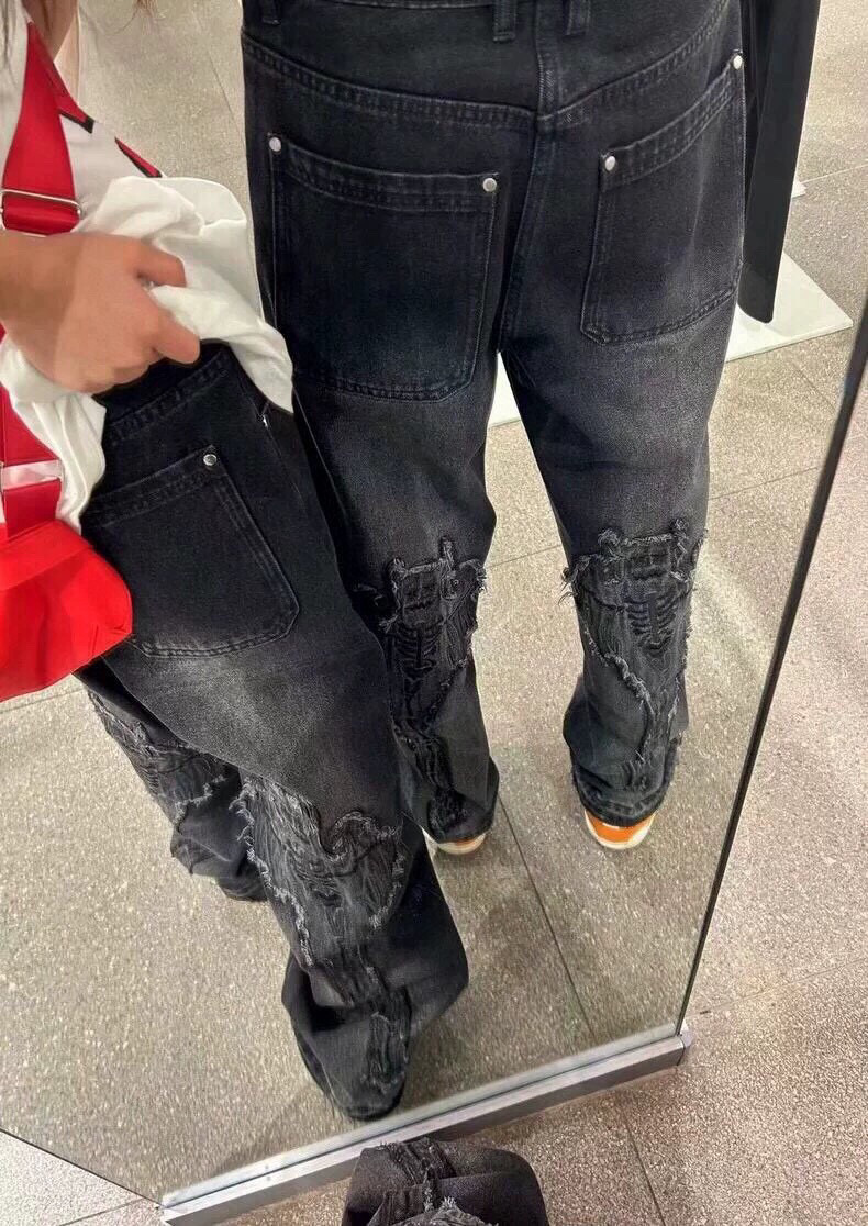 FOG Little Devil Jeans: Versatile Unisex Pants for All Sizes, Four Seasons