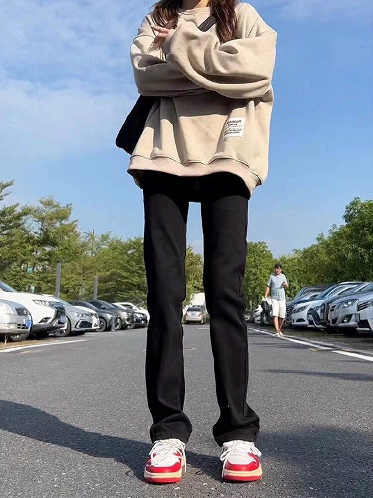 FOG High Street Black-Bulleted Jeans: Comfortable and Versatile Unisex Pants in Various Sizes - 图片 5