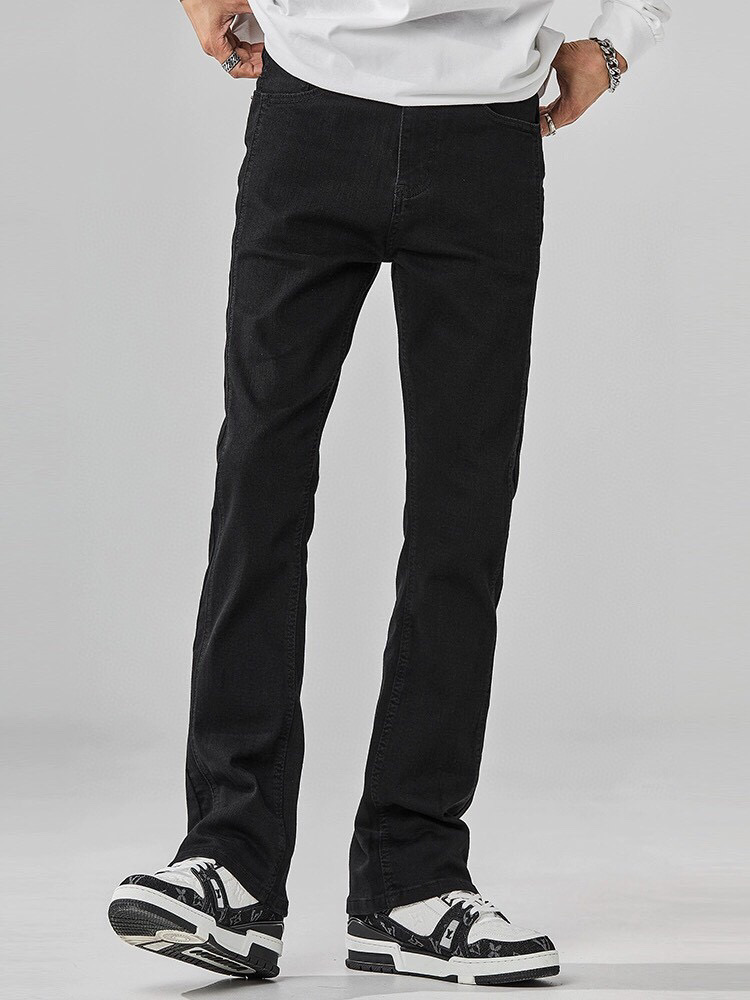 FOG High Street Black-Bulleted Jeans: Comfortable and Versatile Unisex Pants in Various Sizes - 图片 6