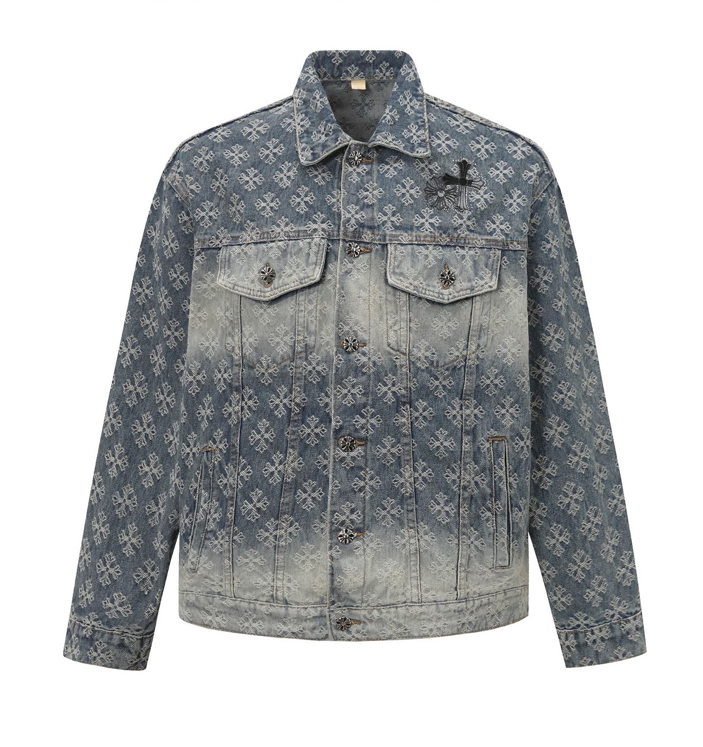 High-Tech Water Washed Cowboy Coats: Customized Design for All Body Types - 图片 9