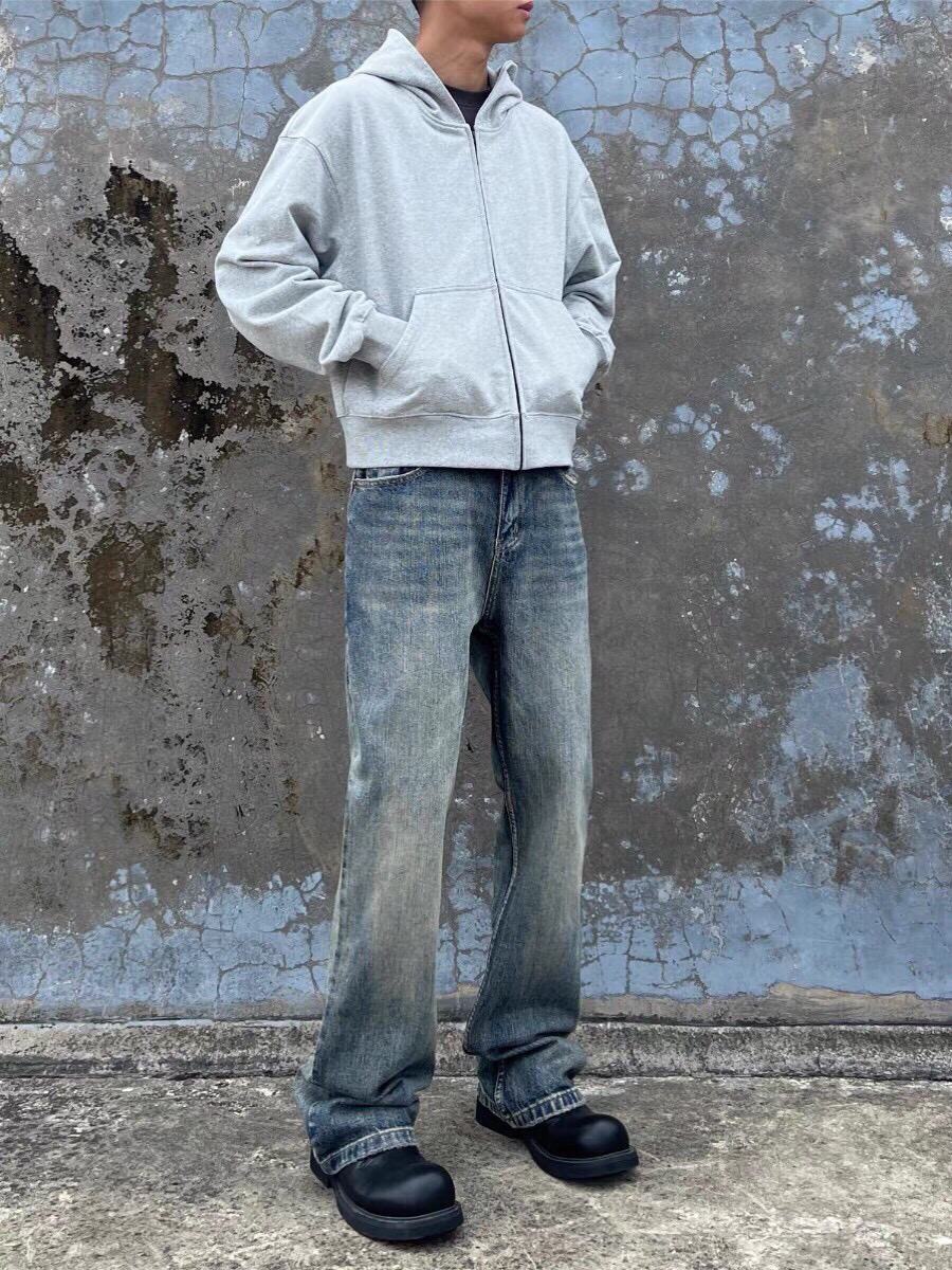 High-Quality Cotton Velvet Hoodie with Various Sizes and Colors Available - 图片 2