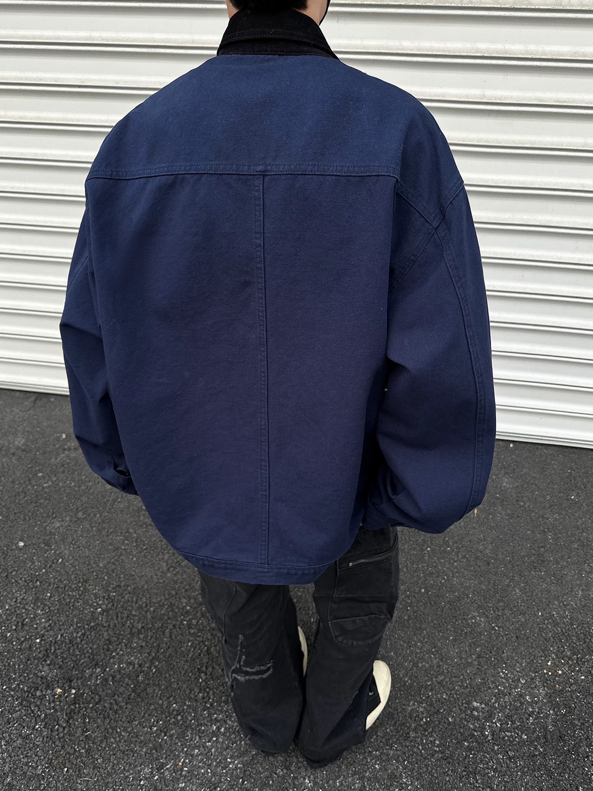 Retro Detroit Baseball Jacket: High-Tech Water Wash, Comfortable Fit, All Sizes Available - 图片 2