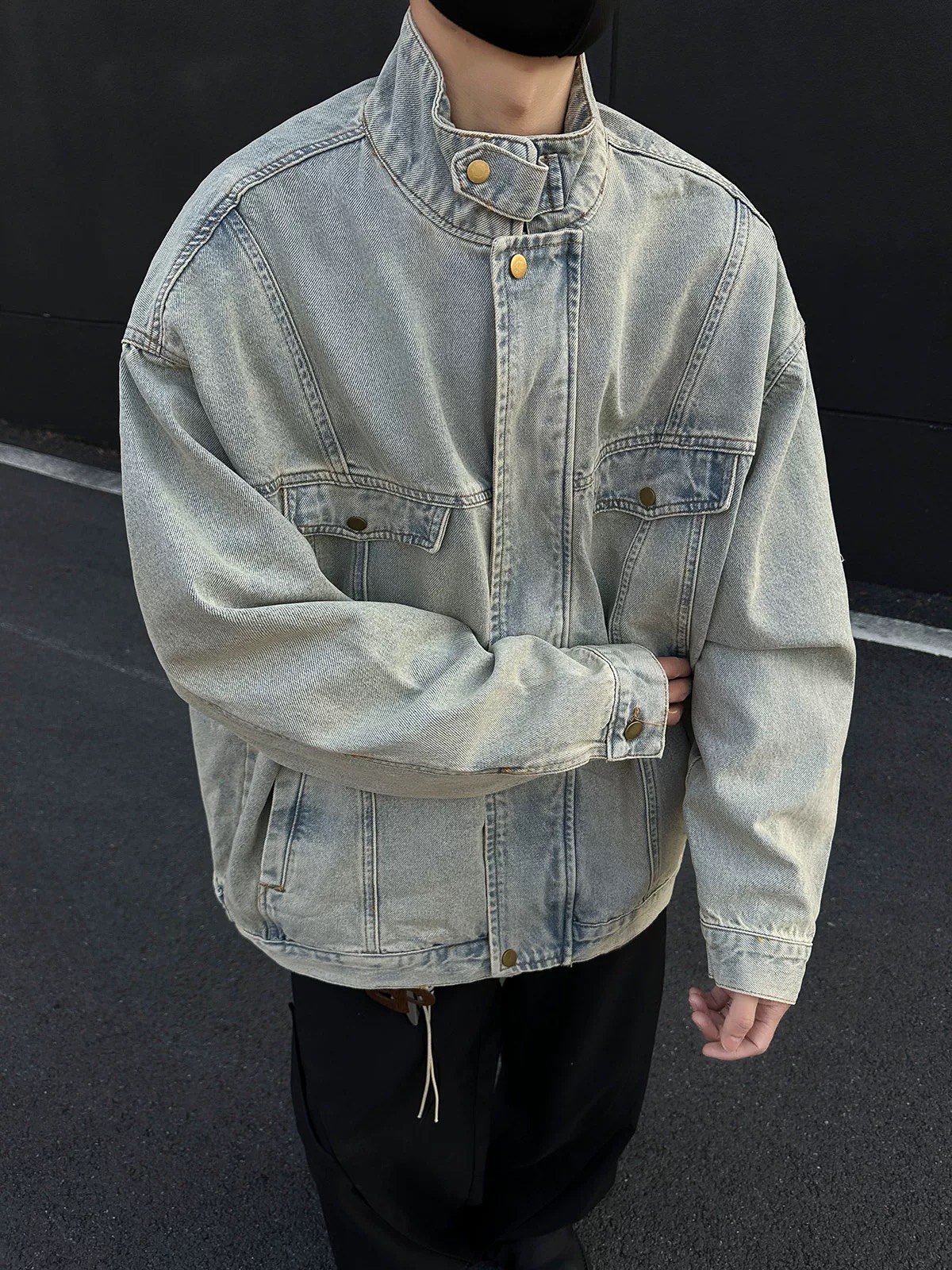 High-Tech Water Washed Cowboy Jackets: Sizes, Colors, and Recommendations - 图片 6