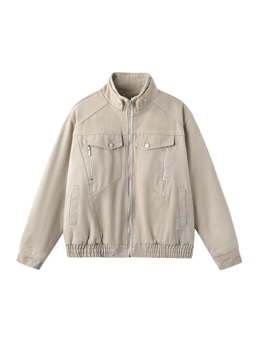 Spring Jacket Customization with High-Tech Water Wash for All Sizes – 267 - 图片 3