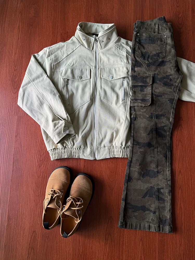 Spring Jacket Customization with High-Tech Water Wash for All Sizes – 267 - 图片 2