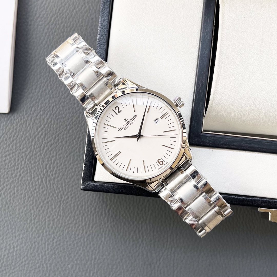 Luxury White Gill 1197 Watch with Gold Steel Belt, Sapphire Protection Face. - 图片 5
