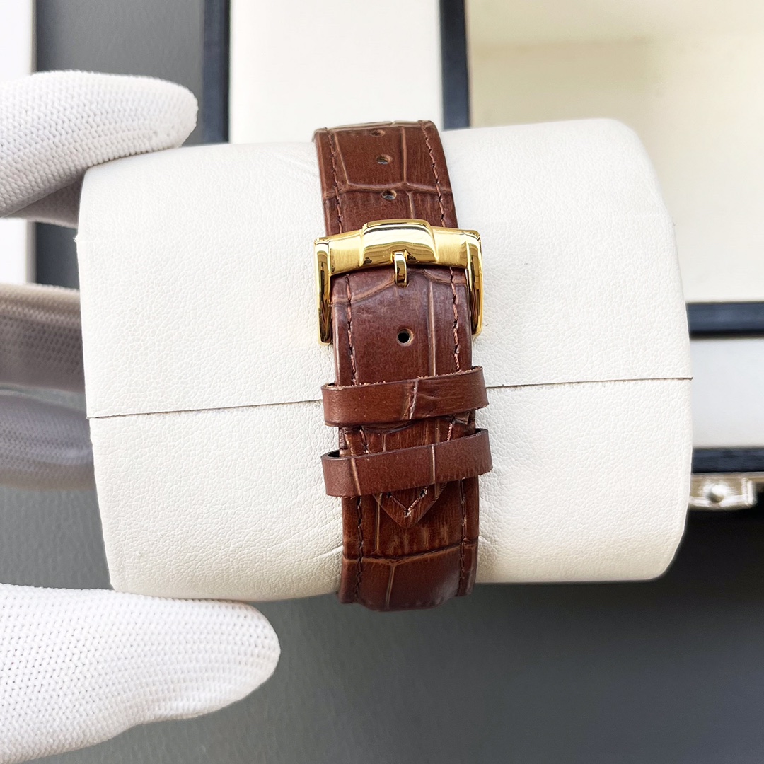 Luxurious White Gill 1197 Wristwatch with Gold and Steel Belts – New Arrival - 图片 7