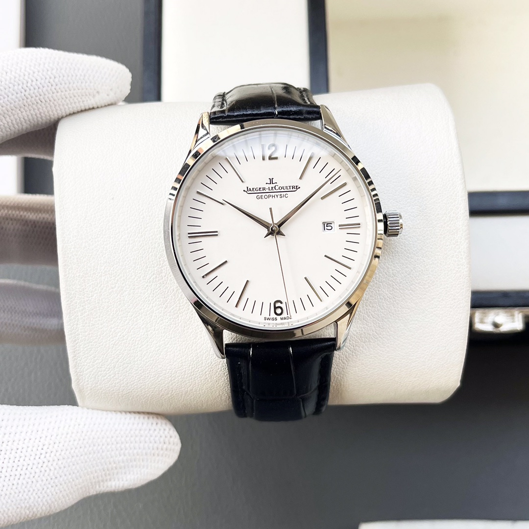 Luxurious White Gill 1197 Wristwatch with Gold and Steel Belts – New Arrival - 图片 2