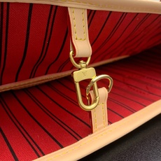 【顶级原单】 款号:M46987钢扣 本款 Neverfull 中号托特包为柔软 Monogram 帆布勾 【顶级原单】 款号:M46987钢扣 本款 Neverfull 中号托特包为柔软 Monogram 帆布勾