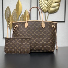 【顶级原单】 款号:M46978钢扣 本款 Neverfull 大号托特包为 Damier Ebene 帆布勾勒牛 【顶级原单】 款号:M46978钢扣 本款 Neverfull 大号托特包为 Damier Ebene 帆布勾勒牛