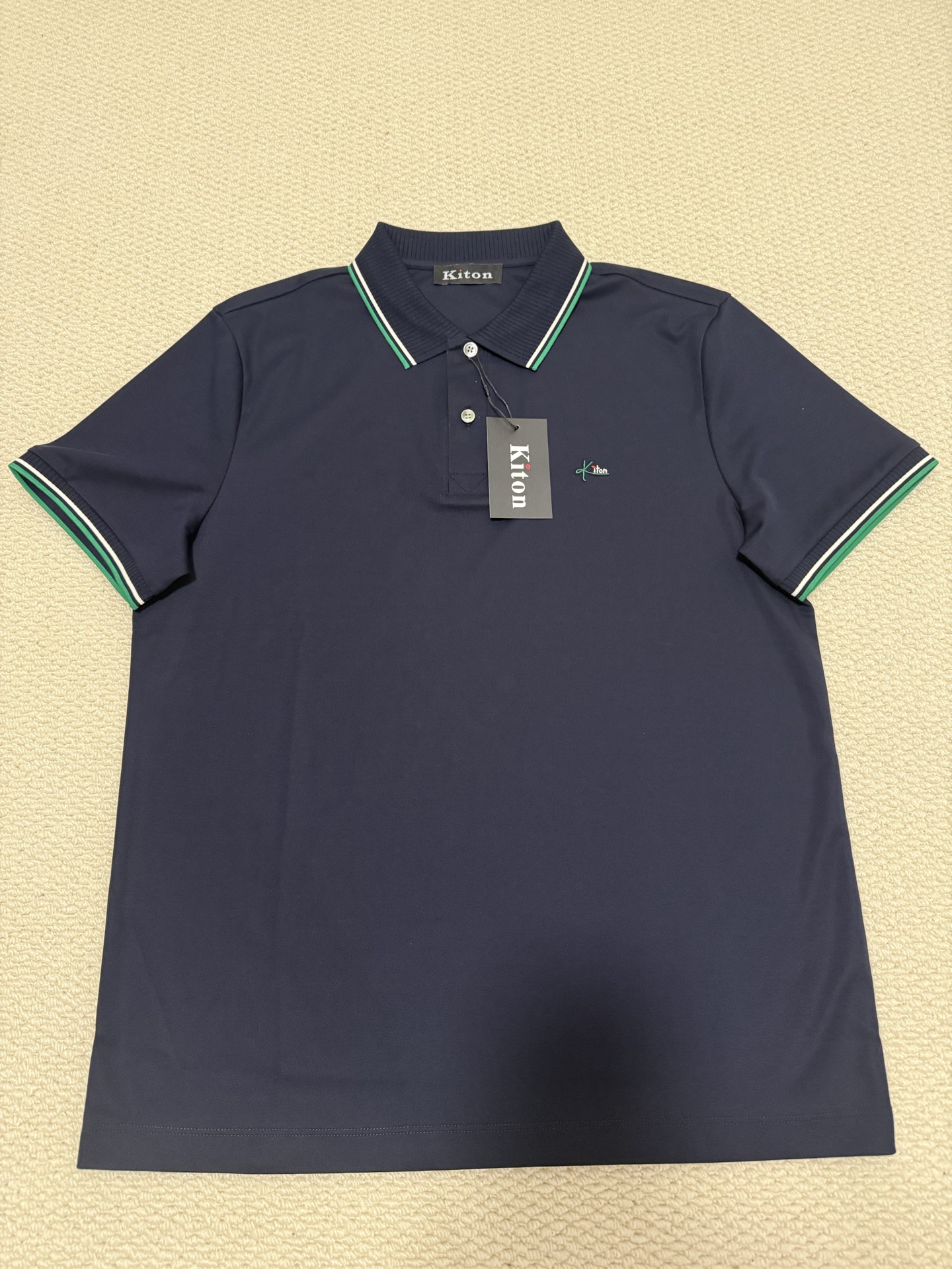 Поло Kiton мужское классическое