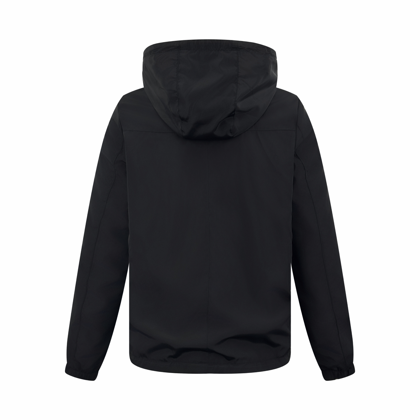 Prada 双面穿皮革尼龙连帽夹克定制荔格云柔小羊皮革 以及韵孔丝滑平纹绸 纹理自然 光泽自然 舒适贴肤