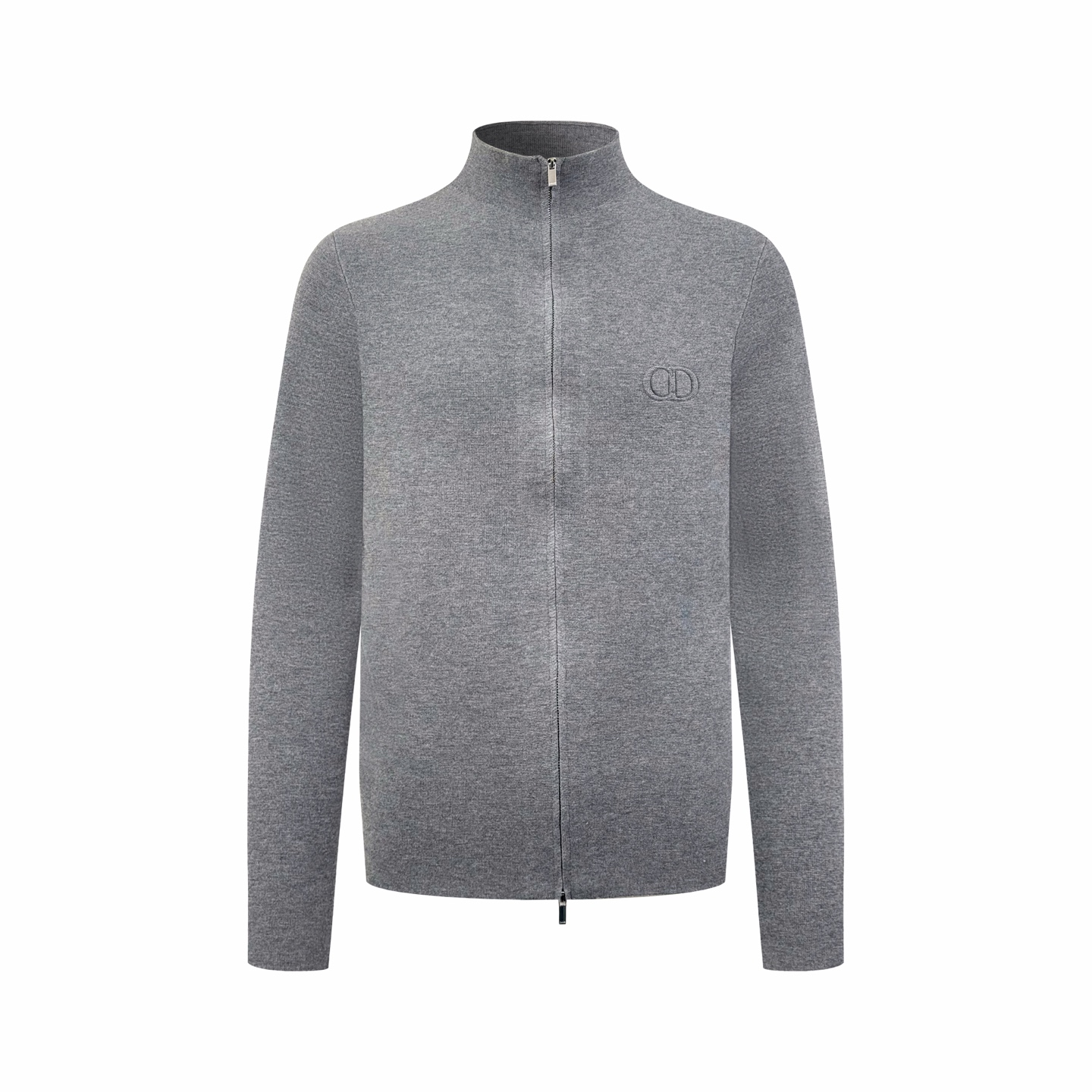 NO:595408,Dior Icon zipper sweater jacket, custom-woven velvet wool, fine texture, comfortable and close to the skin, based on matte gray, comes with a soft light filter, CD Icon logo on the chest as embellishment, simple and grand, highly recognizable, restrained sense of ritual, less is more, born for effortless high-end, invisible zipper design with dropped shoulders and micro silhouette, relaxed and lazy code, hidden in the public, revealed in the wisdom, walking in the urban fashion map with a unique attitude  Process 1: CD relief embroidery is a high-end embroidery process that combines concave texture with three-dimensional contours. By precisely controlling the stitch length, stitch density and fabric shrinkage, the CD pattern appears on the flat fabric with a visual illusion of being lower than the surface but with a raised outline. Process 2: Softening and deodorizing process of garment washing water. Deep cleaning and deodorizing of clothing through professional washing equipment and specific detergents. Improve the feel and appearance of clothing. Accessories. Customized 1:1 Dior zippers. Customized 1:1 Dior.  Trademark Fit Loose fit Size S M L XL,,dior,jackets & coats,sweaters,alexander wang19860909Dior Icon 拉链毛衣外套 定织绒光绵羊毛 纹理细腻 舒适贴肤 以雾灰色为基调 自带一层柔光滤镜 胸前CD Icon标识作点缀 简洁且大气 辨识度十足 克制的仪式感 少即是多 为不费力的高级而生 隐形拉链设计搭配落肩微廓形 松弛感的慵懒密码 隐于众 显于智 以一种独特的姿态行走于都市的时尚版图 工艺1: CD浮雕绣 将凹陷肌理与立体轮廓结合的高阶刺绣工艺 通过精准控制针距和线迹密度与面料收缩度 使CD图案在平面织物上呈现低于表面却轮廓凸起的视觉错觉 工艺2:成衣洗水加软去味工艺 通过专业的洗涤设备和特定的洗涤剂 对衣物进行深度清洁和去味处理 改善衣物的手感和外观 辅料 定制1:1 Dior 拉链 定制1:1 Dior 商标 版型 宽松版型 尺码 S M L XL,,dior,jackets & coats,sweaters,alexander wang,Men's clothing