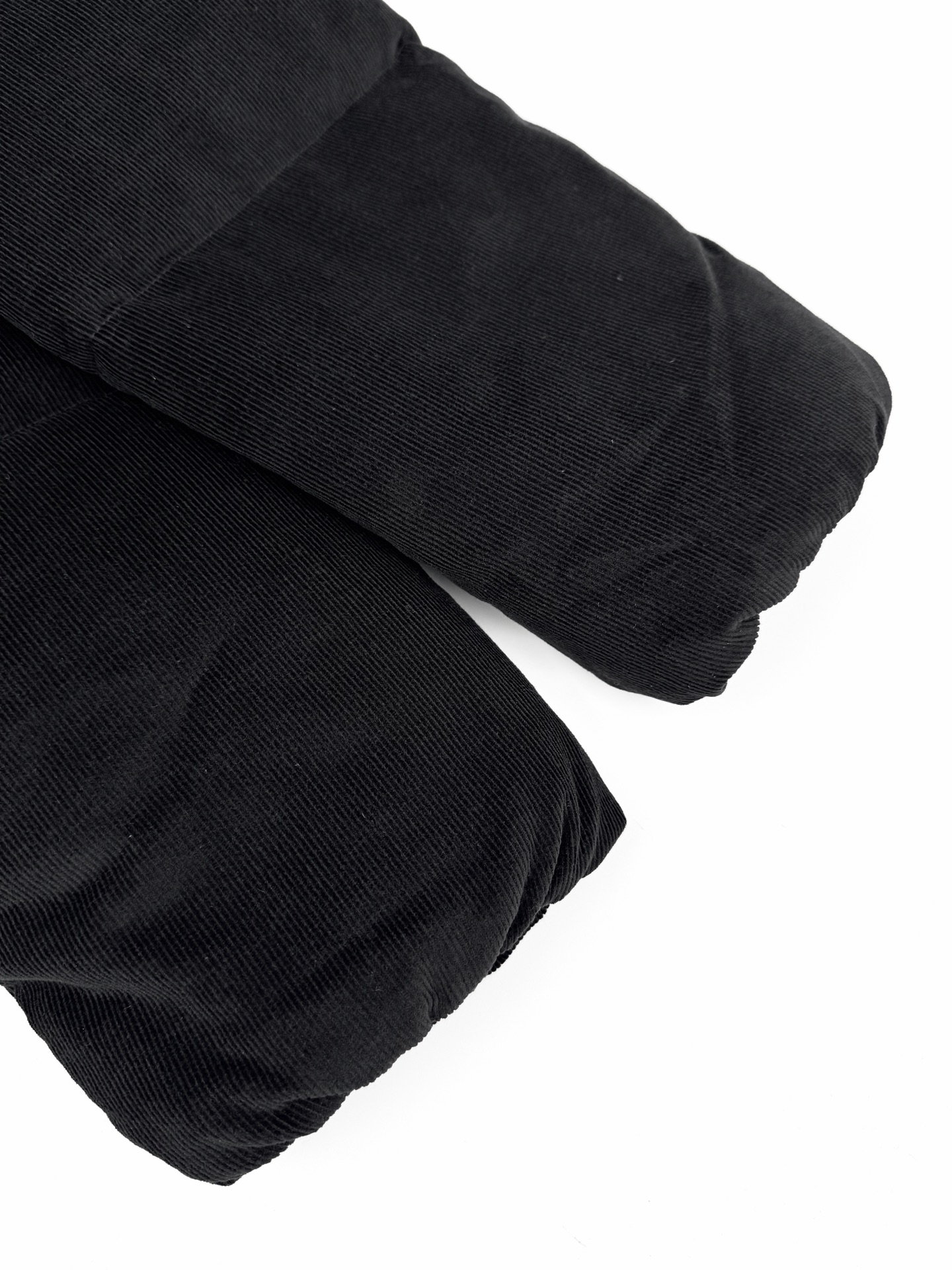 羽绒服 Prada 三角标功能性羽绒服定制丝绒臻品灯芯绒 质感醇厚 细腻纹理 使用新国标90白鸭绒(欢迎