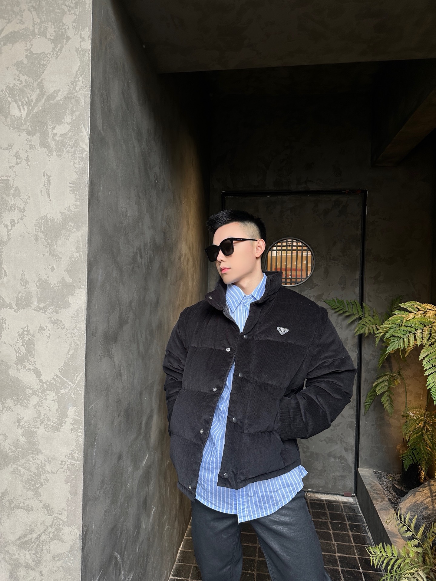 羽绒服 【 长款面模特图 】