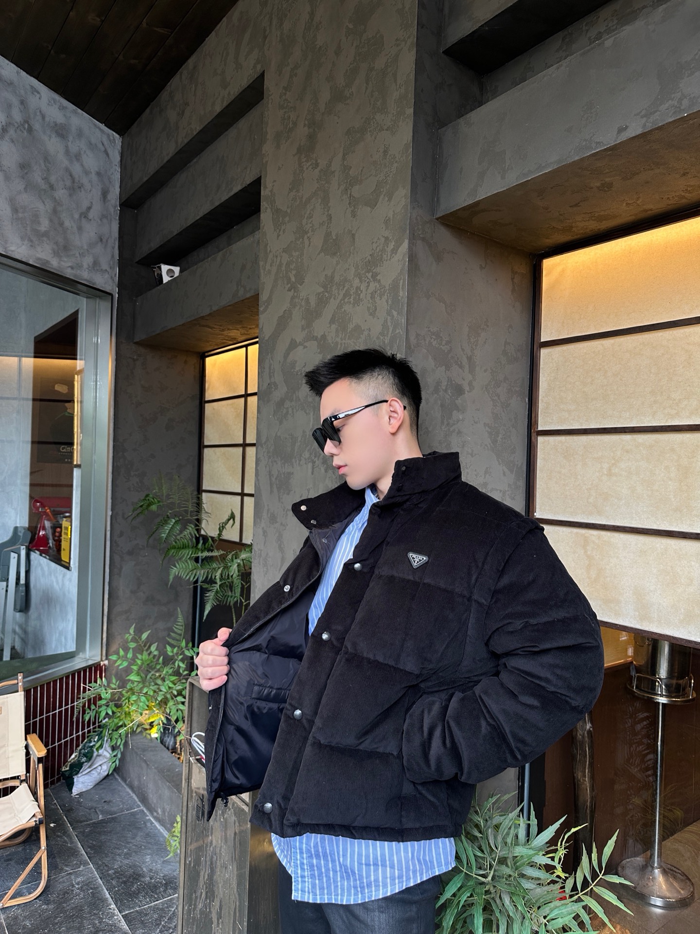 羽绒服 【 长款面模特图 】