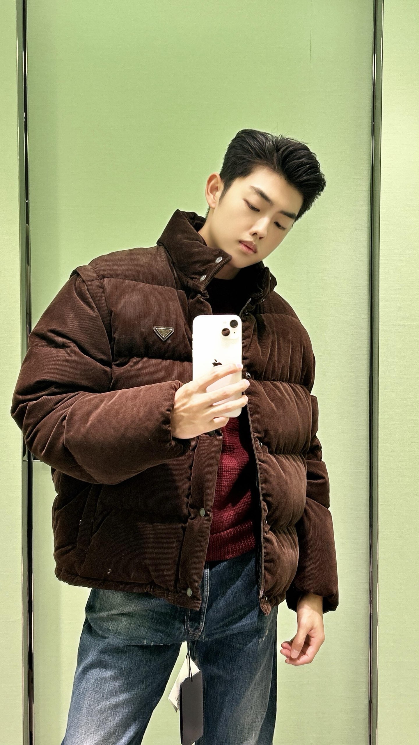 羽绒服 【 长款面模特图 】