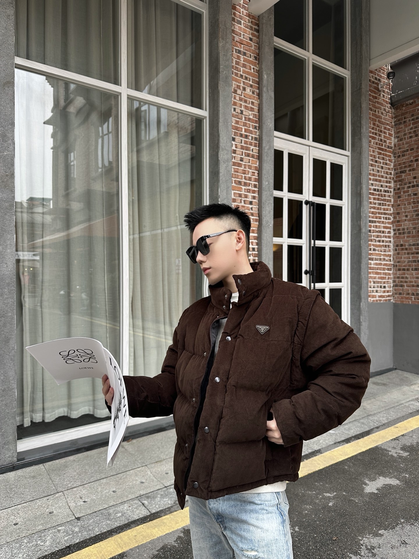 羽绒服 【 长款面模特图 】