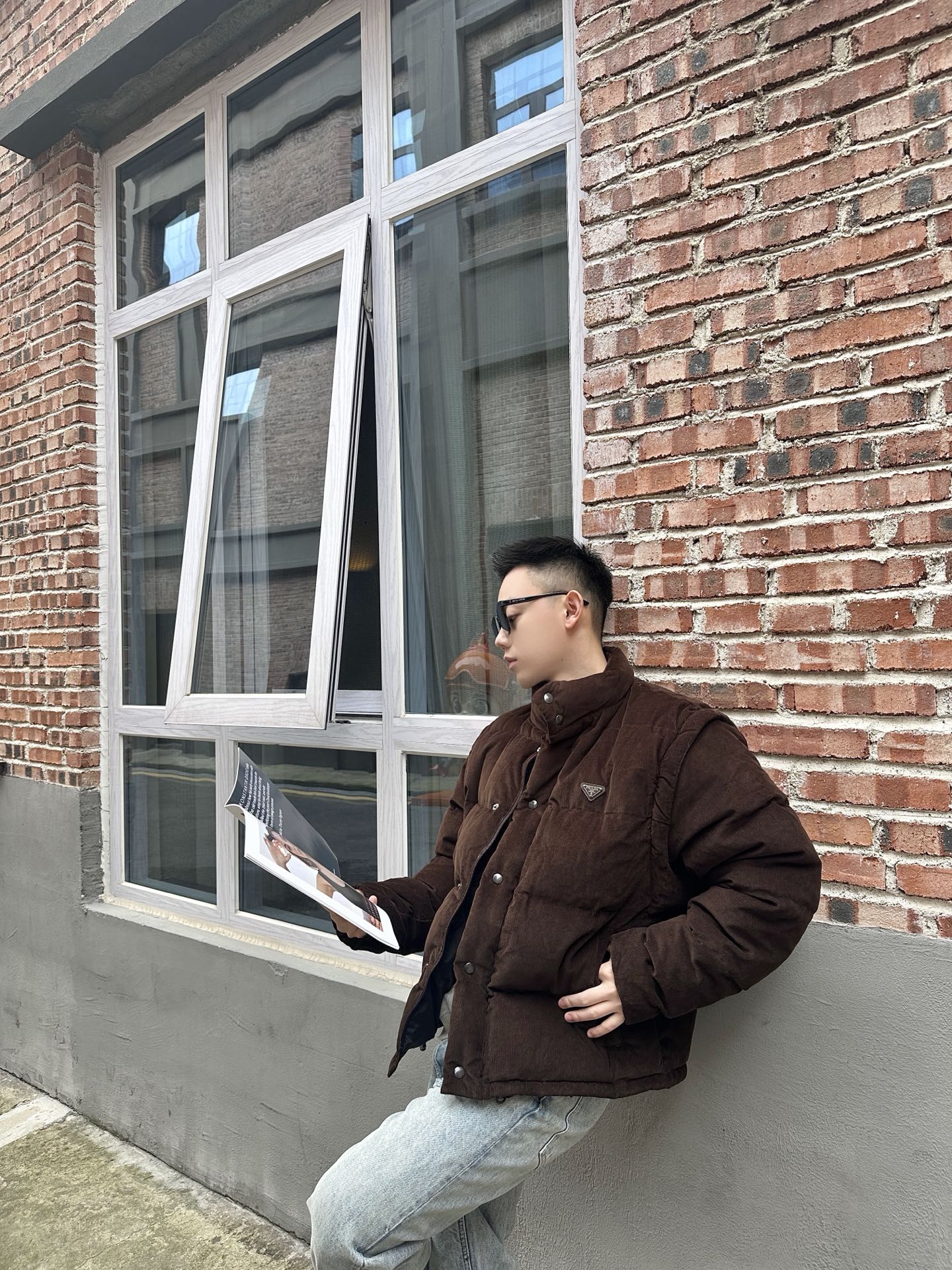 羽绒服 【 长款面模特图 】