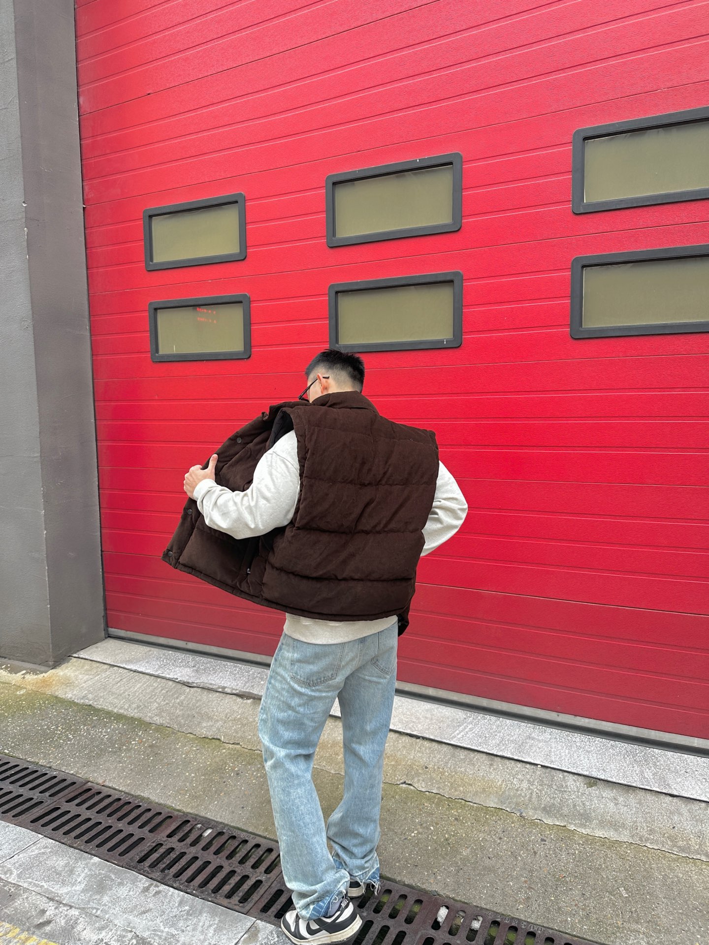 羽绒服 【 马甲面模特图 】