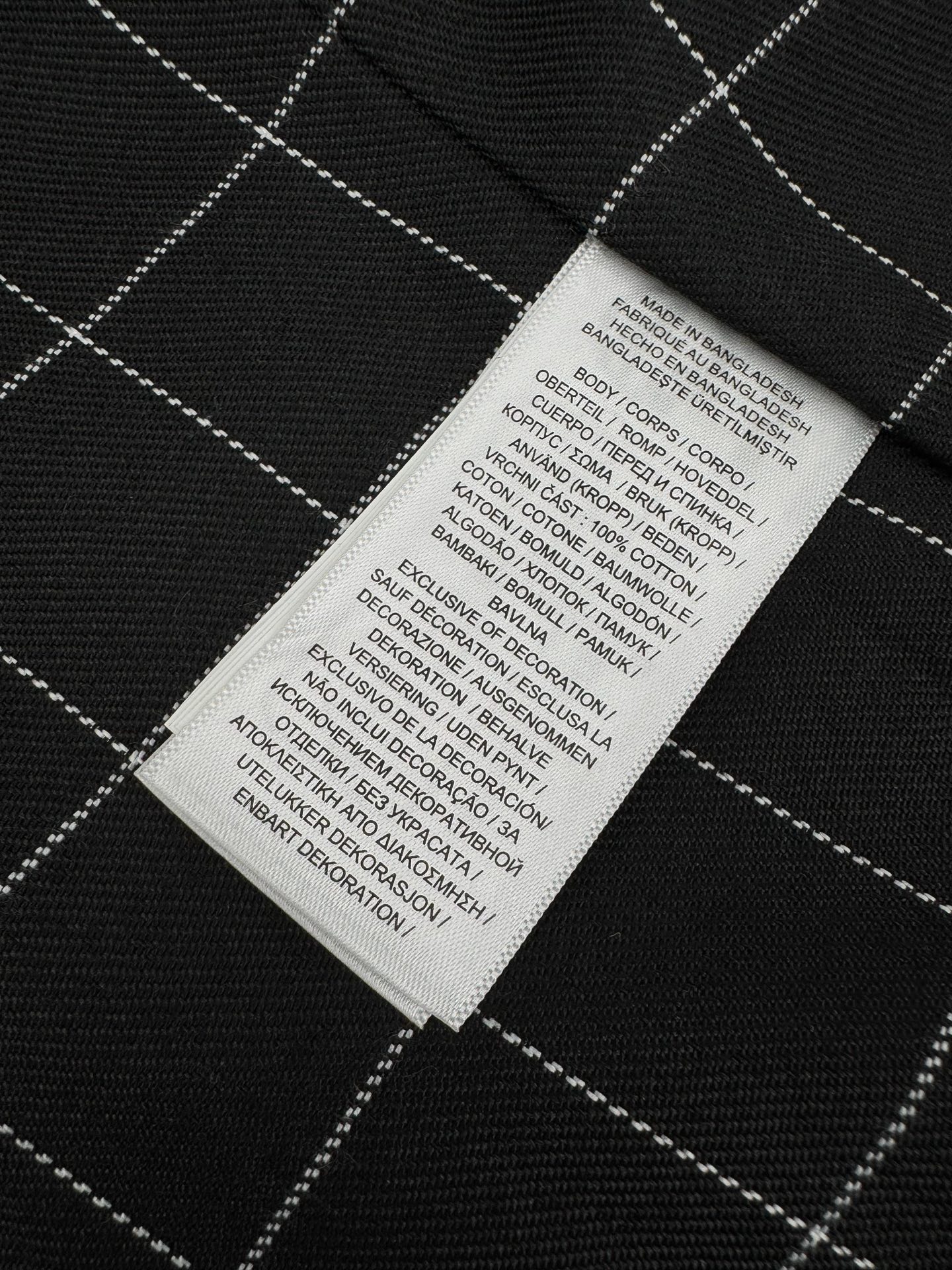 RAlPh Lauren 刺绣拉链夹克定制全棉双股小细斜雅致布 柔软丝滑 舒适贴肤 以纯粹到极致的黑调作