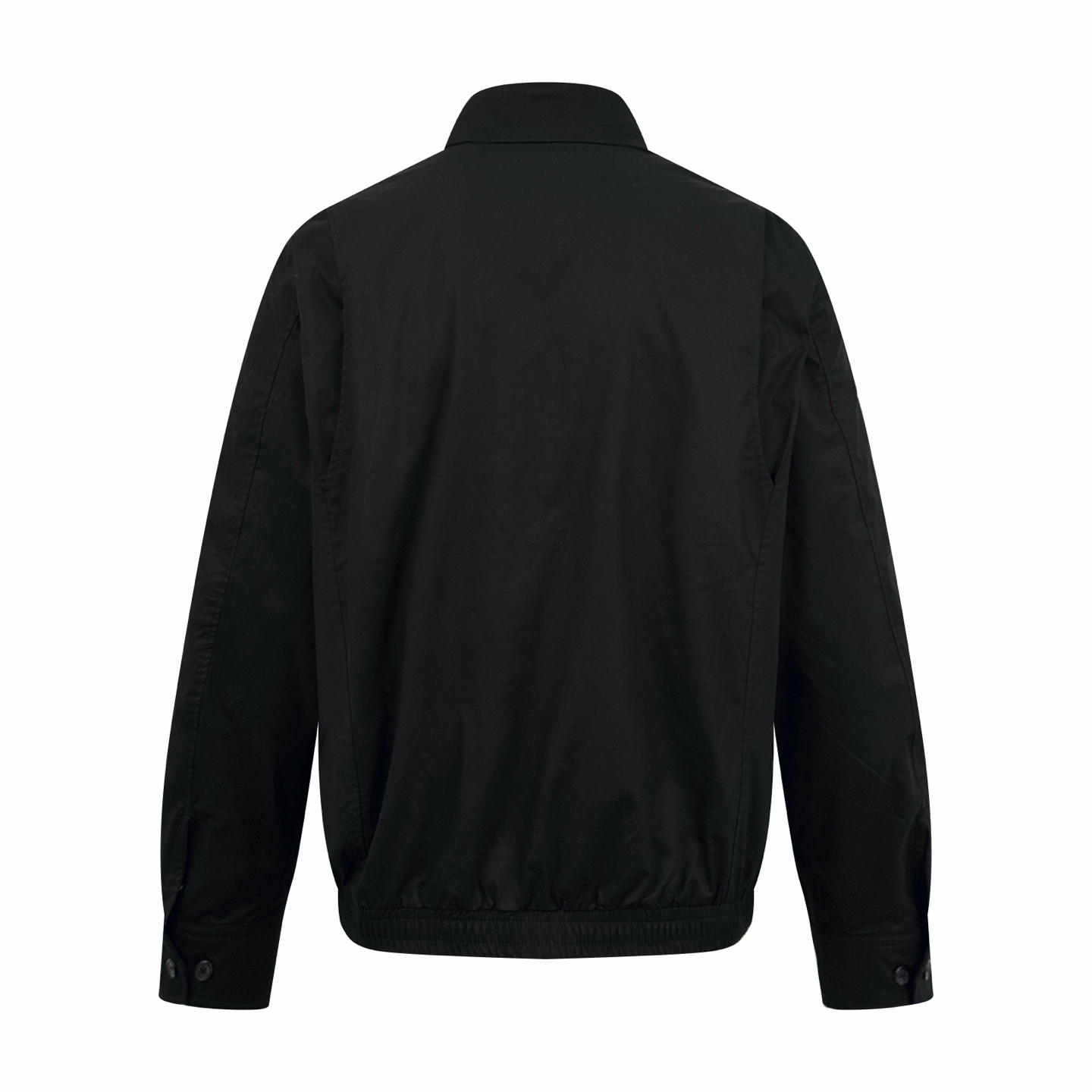 RAlPh Lauren 刺绣拉链夹克定制全棉双股小细斜雅致布 柔软丝滑 舒适贴肤 以纯粹到极致的黑调作