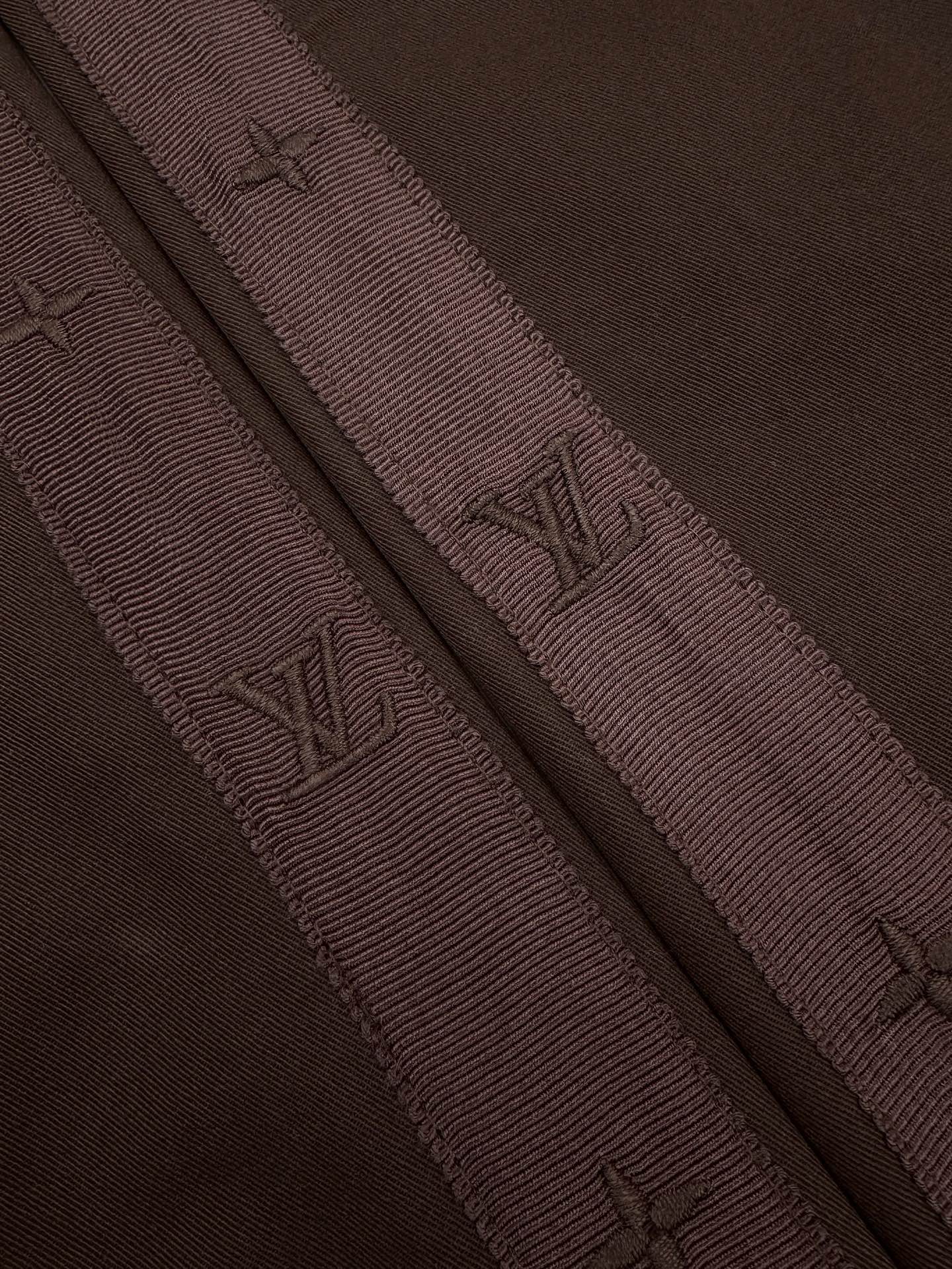 Louis Vuitton LOUIS VUITTON 标识格纹休闲裤